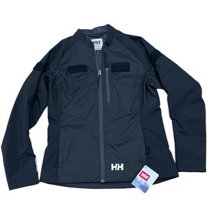 Helly Hansen Insulator Jacket M NWT Black Mono Sleeve Technical Puffer Sample